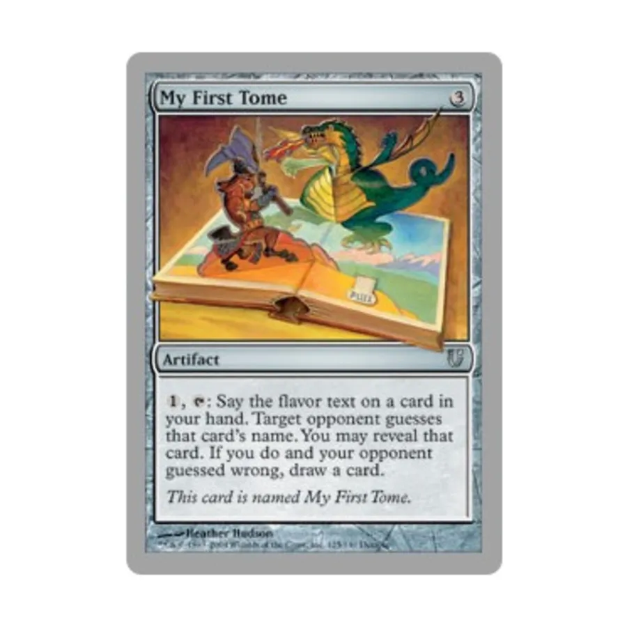 CCG Мой первый том (U), MTG - Unhinged
CCG Мой первый том (U), MTG - Unhinged