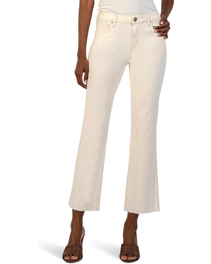 Джинсы KUT from the Kloth Kelsey High-Rise Ankle Flare With Raw Hem In Ecru, экрю
Джинсы KUT from the Kloth Kelsey High-Rise Ankle Flare With Raw Hem In Ecru, экрю