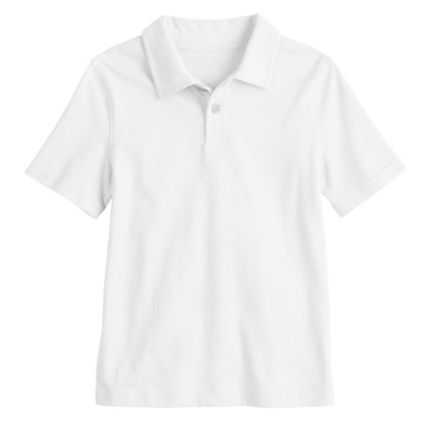 Однотонная рубашка-поло для мальчиков 4–12 лет Jumping Beans, белый
Однотонная рубашка-поло для мальчиков 4–12 лет Jumping Beans, белый