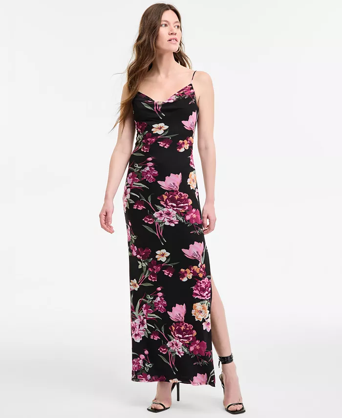 Платье-комбинация для юниоров с вырезом-хомутиком и боковыми разрезами с цветочным принтом B Darlin, мультиколор
Платье-комбинация для юниоров с вырезом-хомутиком и боковыми разрезами с цветочным принтом B Darlin, мультиколор