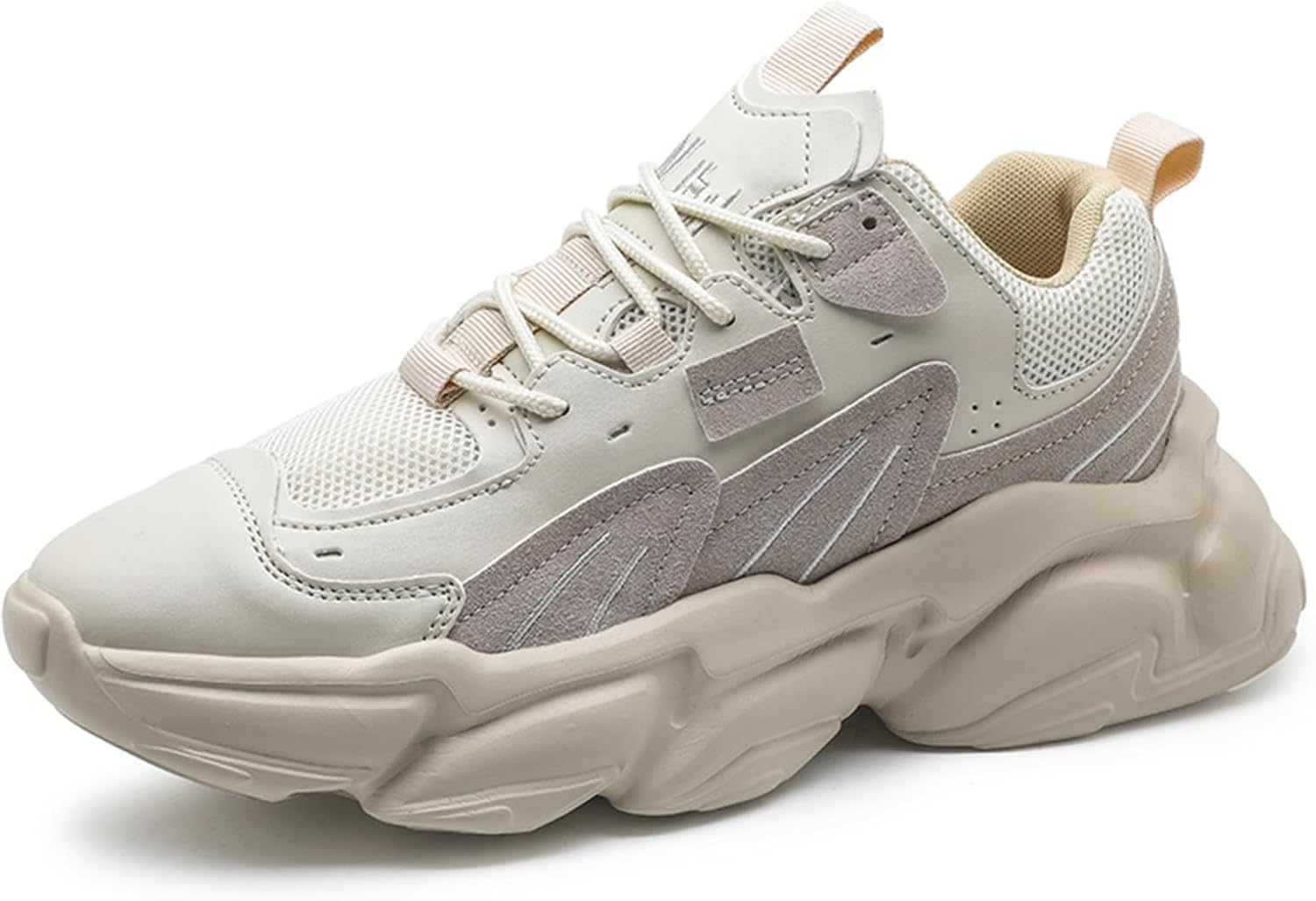 Мужские повседневные спортивные кроссовки для тенниса, работы и прогулок с амортизацией, массивные модные кроссовки для мужчин Dikermoon, бежевый
Мужские повседневные спортивные кроссовки для тенниса, работы и прогулок с амортизацией, массивные модные кроссовки для мужчин Dikermoon, бежевый