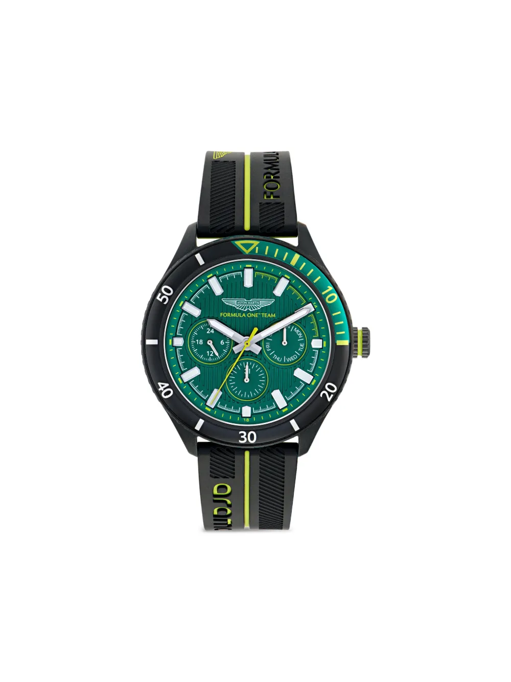 Наручные часы f1 team pit 46 мм Aston Martin Watches, зеленый
Наручные часы f1 team pit 46 мм Aston Martin Watches, зеленый