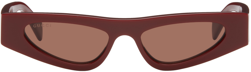 Солнцезащитные очки «кошачий глаз» Gucci, Burgundy
Солнцезащитные очки «кошачий глаз» Gucci, Burgundy