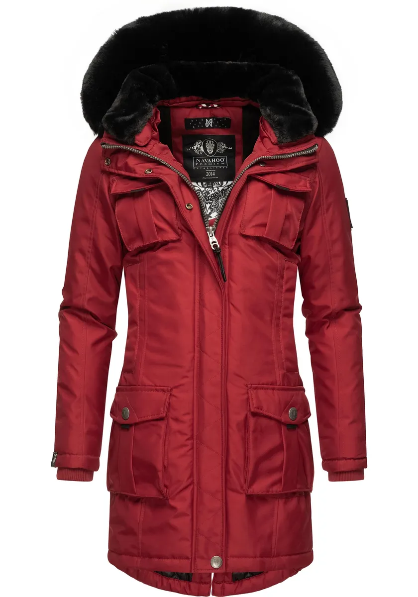 Зимнее пальто Navahoo "Tiniis", парка со съемным капюшоном и дополнительной сумкой для покупок, красный
Зимнее пальто Navahoo "Tiniis", парка со съемным капюшоном и дополнительной сумкой для покупок, красный