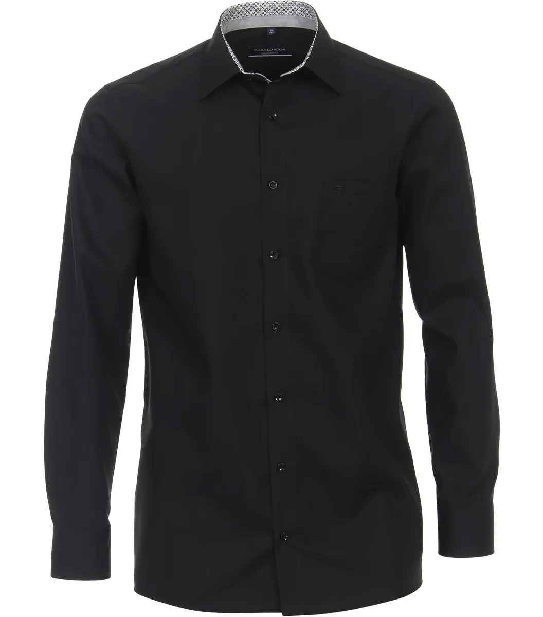 Деловая рубашка CASAMODA "Деловая рубашка CASAMODA однотонная", черный
Деловая рубашка CASAMODA "Деловая рубашка CASAMODA однотонная", черный