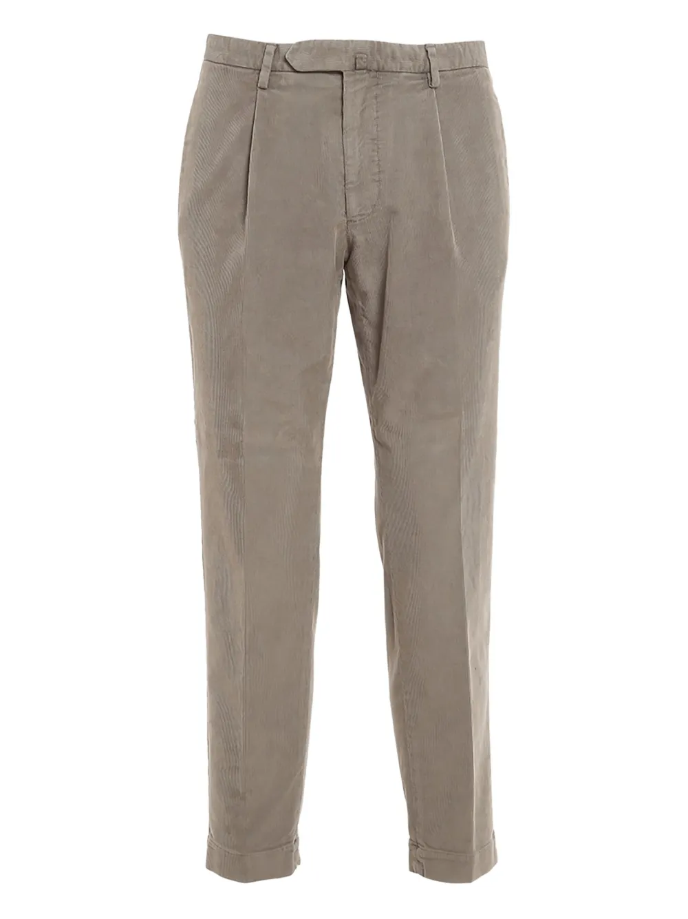 Брюки из вельвета с защипами Santaniello, серый
Брюки из вельвета с защипами Santaniello, серый