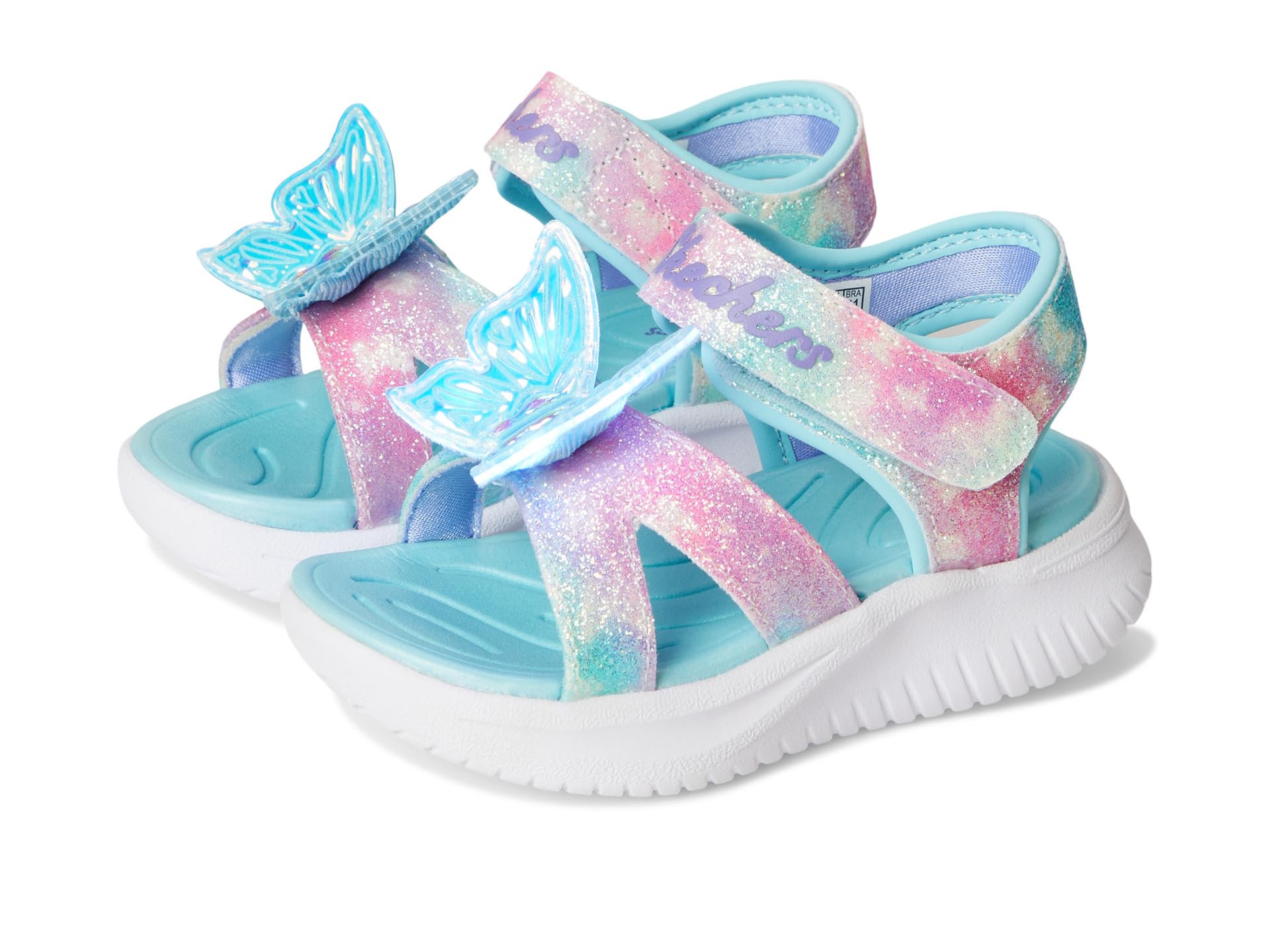 Сандалии SKECHERS KIDS Jumpsters Sandal - Butterfly Brites 303109N, цвет Aqua/Multi
Сандалии SKECHERS KIDS Jumpsters Sandal - Butterfly Brites 303109N, цвет Aqua/Multi
