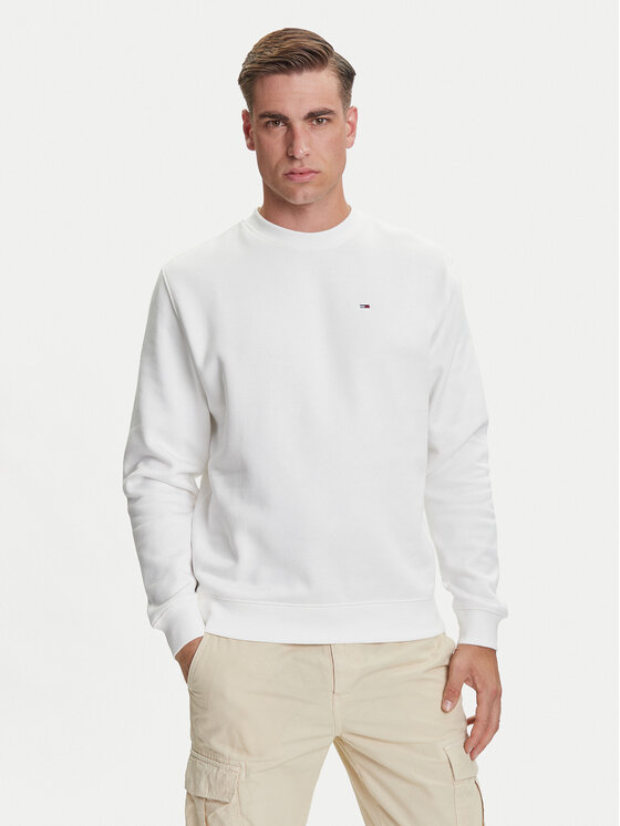 Свитшот regular fit DM0DM20741 Tommy Jeans, экрю 
Свитшот regular fit DM0DM20741 Tommy Jeans, экрю