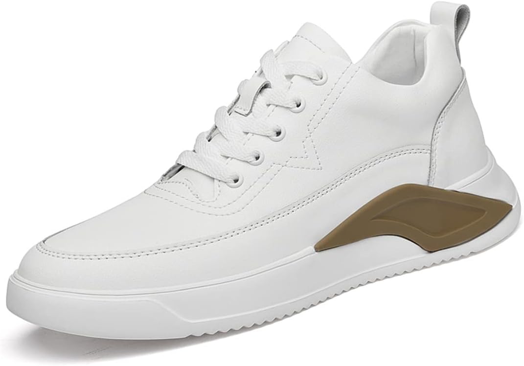 Мужские кожаные комфортные модные туфли для вождения с амортизацией, противоскользящие невидимые ботинки для увеличения роста, повседневные туфли для добавления роста Ygceeia, белый
Мужские кожаные комфортные модные туфли для вождения с амортизацией, противоскользящие невидимые ботинки для увеличения роста, повседневные туфли для добавления роста Ygceeia, белый