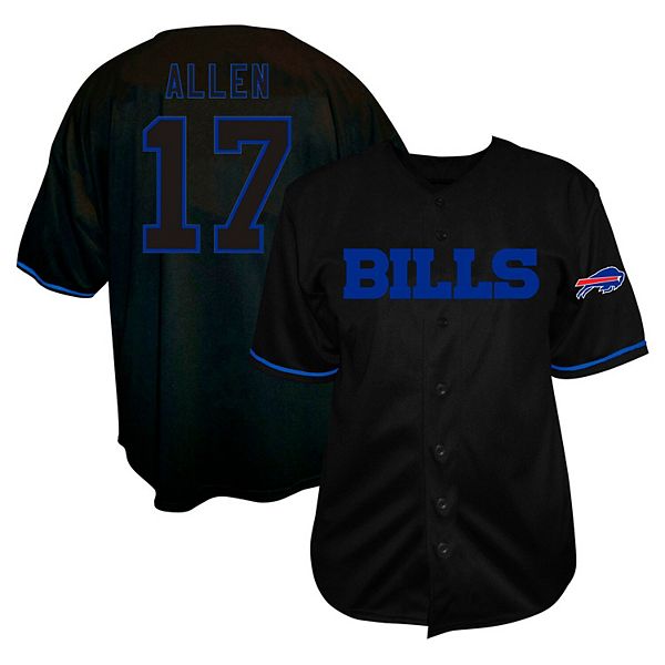 Мужская бейсбольная рубашка на пуговицах Josh Allen Buffalo Bills Big & Tall черного цвета Fanatics
Мужская бейсбольная рубашка на пуговицах Josh Allen Buffalo Bills Big & Tall черного цвета Fanatics