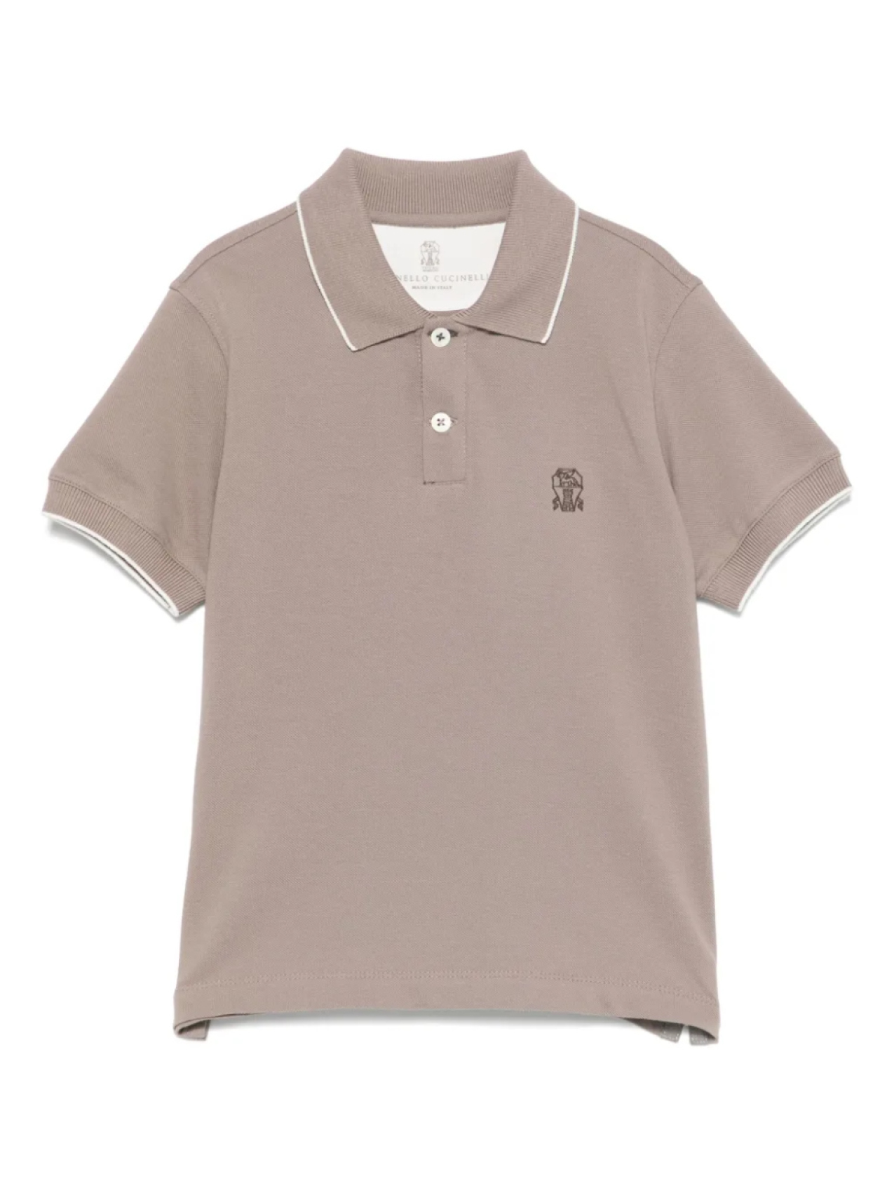 Детская рубашка-поло из пике Brunello Cucinelli Brunello Cucinelli Kids, серый
Детская рубашка-поло из пике Brunello Cucinelli Brunello Cucinelli Kids, серый