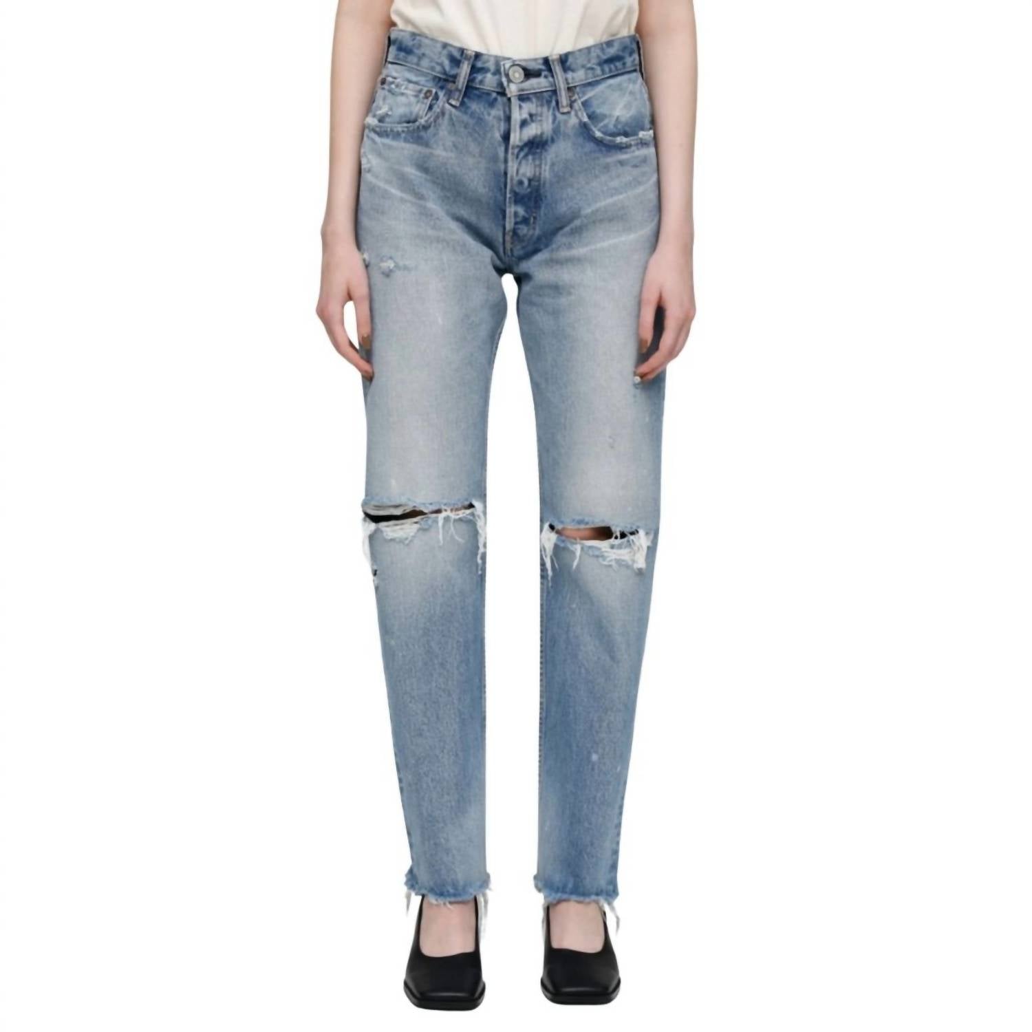 Одесса Прямые джинсы в среднем тоне Moussy, Medium Wash
Одесса Прямые джинсы в среднем тоне Moussy, Medium Wash