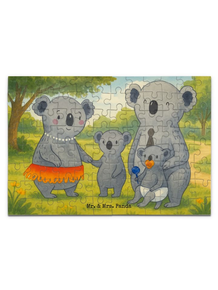 Mr. & Mrs. Panda Дизайн пазла «Семейство коал» без слов, белый цвет
Mr. & Mrs. Panda Дизайн пазла «Семейство коал» без слов, белый цвет