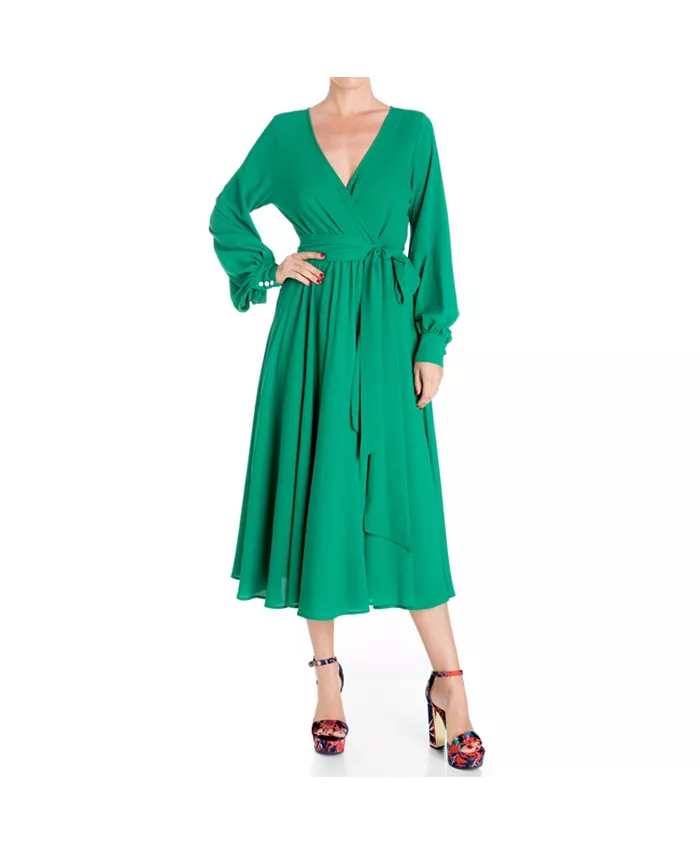 Женское миди-платье LilyPad от Meghan Los Angeles Meghan Fabulous, зеленый
Женское миди-платье LilyPad от Meghan Los Angeles Meghan Fabulous, зеленый