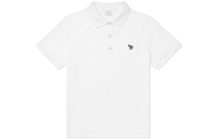 Поло с коротким рукавом Zebra Patch Paul Smith, белый
Поло с коротким рукавом Zebra Patch Paul Smith, белый