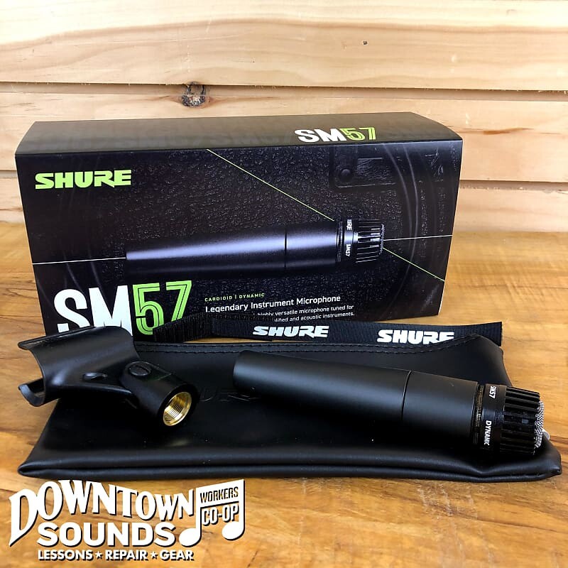 Динамический микрофон Shure SM57 Cardioid Dynamic Microphone 
Динамический микрофон Shure SM57 Cardioid Dynamic Microphone