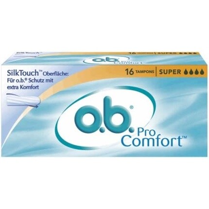 ob ProComfort Тампоны Super 16 шт. O.B
ob ProComfort Тампоны Super 16 шт. O.B