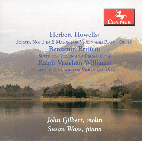 CD диск Howells / Britten / Williams / Gilbert / Wass: Sonata 1 for Violin & Piano Op 18
CD диск Howells / Britten / Williams / Gilbert / Wass: Sonata 1 for Violin & Piano Op 18