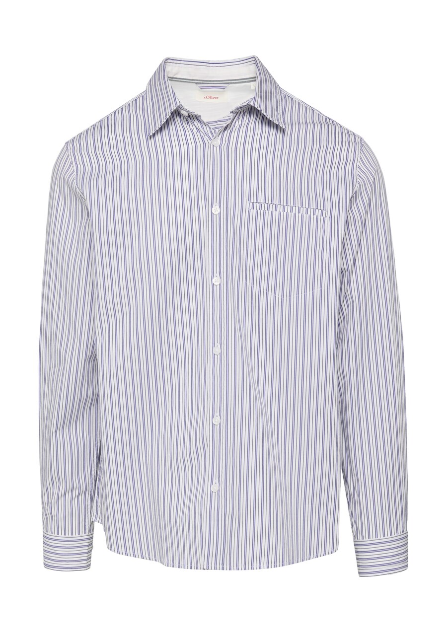 Повседневная рубашка s.Oliver Regular fit Button Up Shirt, цвет mottled white
Повседневная рубашка s.Oliver Regular fit Button Up Shirt, цвет mottled white