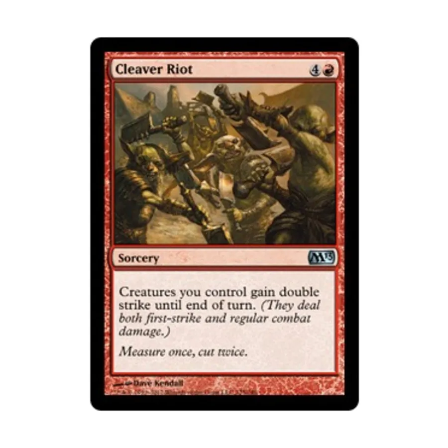 CCG Кливер Бунт (U), MTG - Magic 2013
CCG Кливер Бунт (U), MTG - Magic 2013