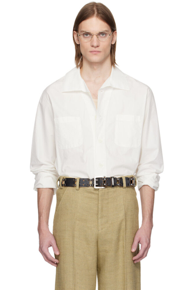 Белая рубашка-воронка OUR LEGACY
Белая рубашка-воронка OUR LEGACY