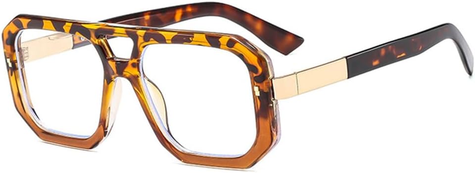 Солнцезащитные очки UV400 с двойной перемычкой, прозрачными линзами и заклепками, подходят для женщин и мужчин, для бега и занятий спортом на открытом воздухе UYPTK, Leopard Tea Clear
Солнцезащитные очки UV400 с двойной перемычкой, прозрачными линзами и заклепками, подходят для женщин и мужчин, для бега и занятий спортом на открытом воздухе UYPTK, Leopard Tea Clear