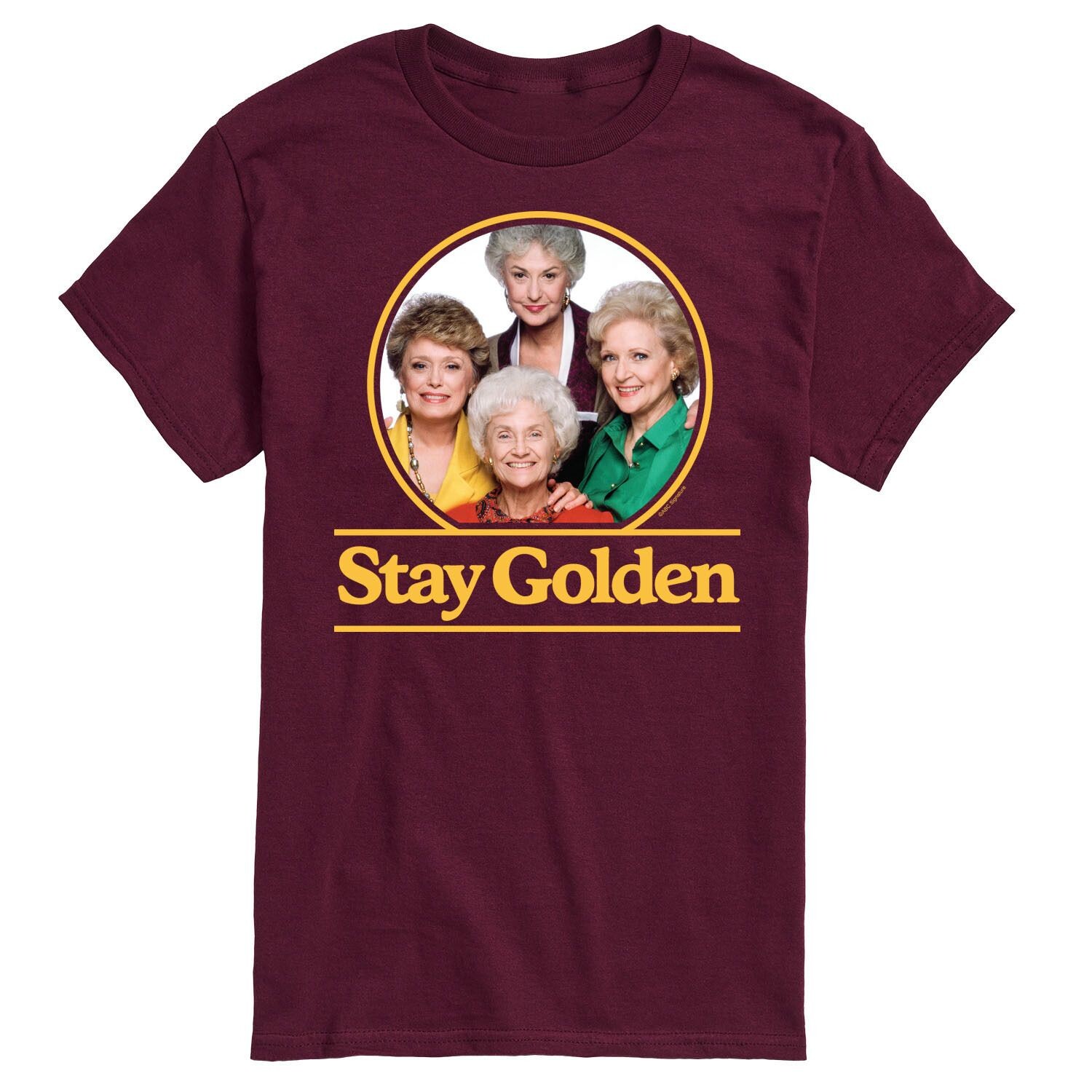 Мужская футболка Golden Girls Stay Golden Licensed Character
Мужская футболка Golden Girls Stay Golden Licensed Character