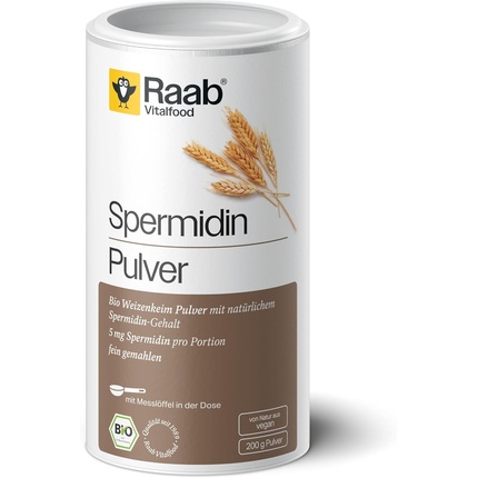 Органический порошок зародышей пшеницы спермидин 200 г - 5 мг натуральный Raab Vitalfood
Органический порошок зародышей пшеницы спермидин 200 г - 5 мг натуральный Raab Vitalfood