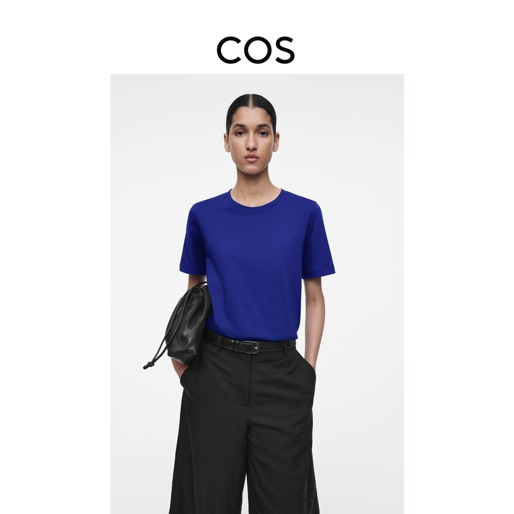 Футболка женская Cos в рубчик, индиго
Футболка женская Cos в рубчик, индиго