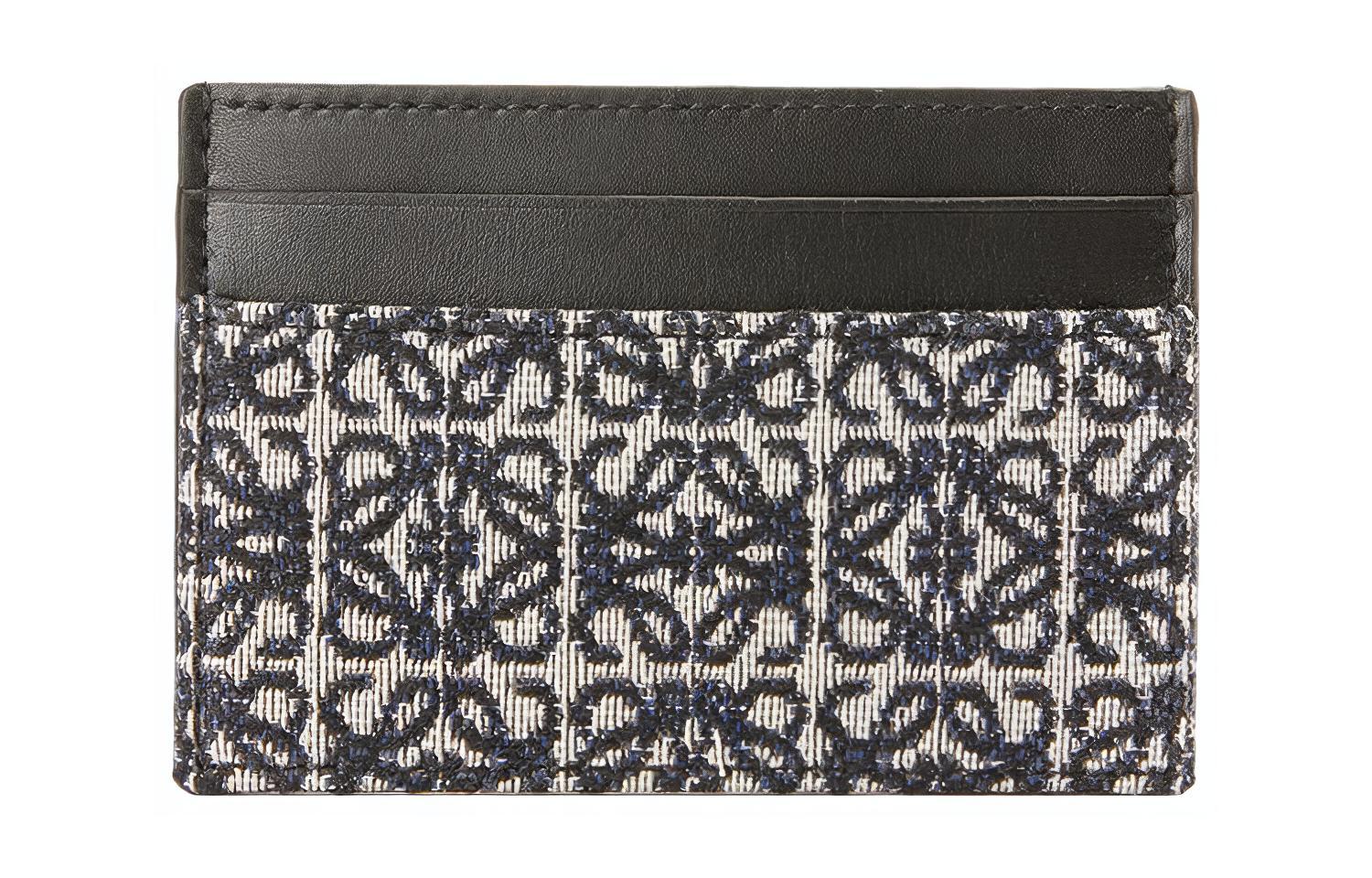 LOEWE Кошелек для карт из коровьей кожи Cow Leather Card Holder женский Marine Blue/Black
LOEWE Кошелек для карт из коровьей кожи Cow Leather Card Holder женский Marine Blue/Black