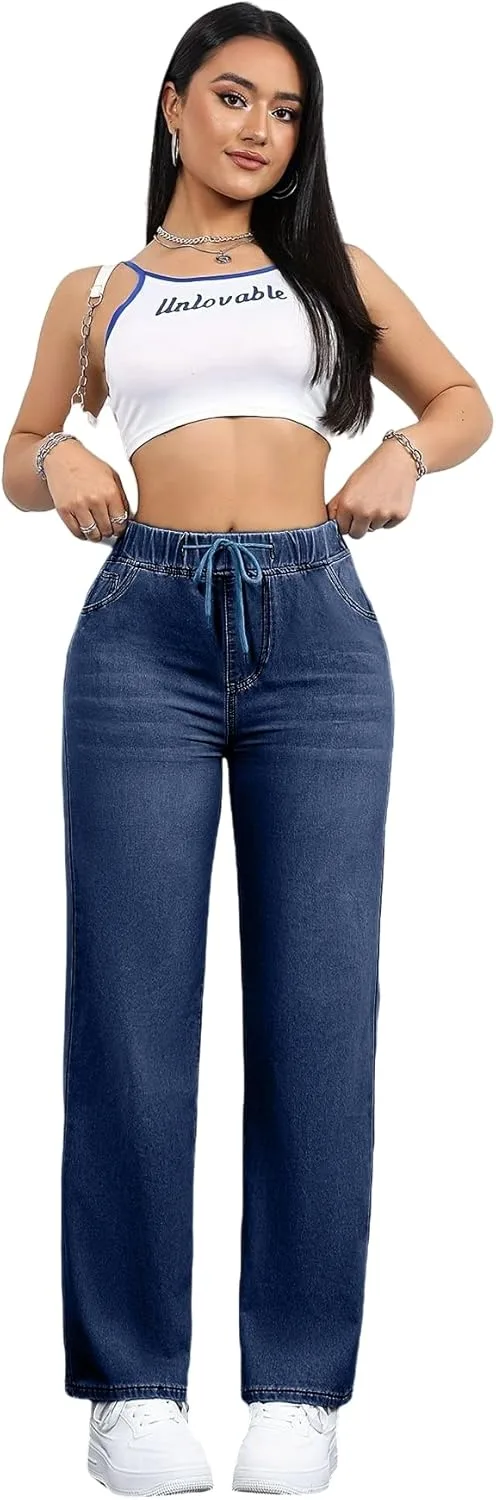 Женские джинсы Mid-Rise Plus-Size с эластичным поясом и эффектом утяжки
Женские джинсы Mid-Rise Plus-Size с эластичным поясом и эффектом утяжки