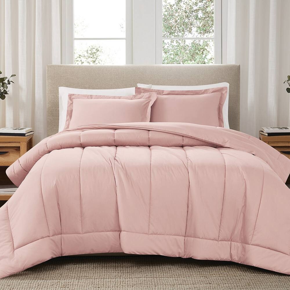 Brooklyn Loom Комплект одеял из однотонного хлопка с перкалем и румянами, цвет Blush
Brooklyn Loom Комплект одеял из однотонного хлопка с перкалем и румянами, цвет Blush