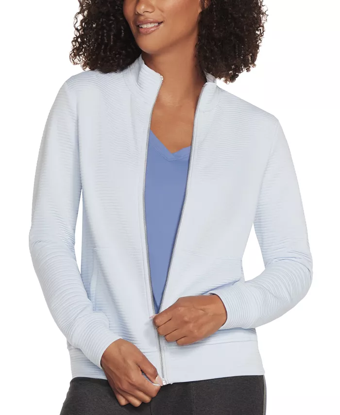 Женская куртка без капюшона GoWalk Ribbed Skechers, синий
Женская куртка без капюшона GoWalk Ribbed Skechers, синий