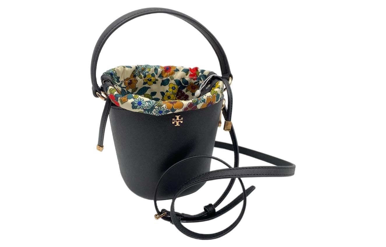 TORY BURCH Кожаная сумка Эмерсон ведро пикник через плечо кроссбоди мини женская черная
TORY BURCH Кожаная сумка Эмерсон ведро пикник через плечо кроссбоди мини женская черная