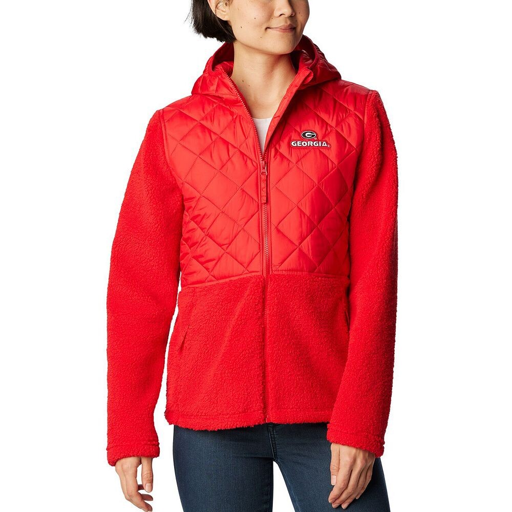 Женская куртка Columbia Red Georgia Bulldogs Crested Peak с молнией во всю длину из шерпы, цвет Uga Red
Женская куртка Columbia Red Georgia Bulldogs Crested Peak с молнией во всю длину из шерпы, цвет Uga Red