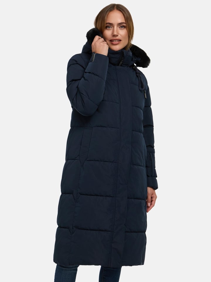 Пуховик Navahoo Steppmantel Blitzliebe XIV, темно-синий
Пуховик Navahoo Steppmantel Blitzliebe XIV, темно-синий