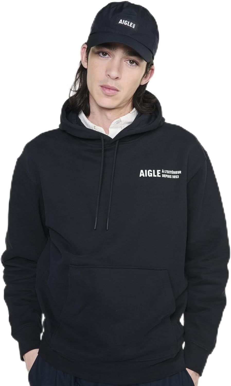 Худи AIGLE (Aigle) Официальный с логотипом, толстовка с капюшоном для мужчин, черный
Худи AIGLE (Aigle) Официальный с логотипом, толстовка с капюшоном для мужчин, черный