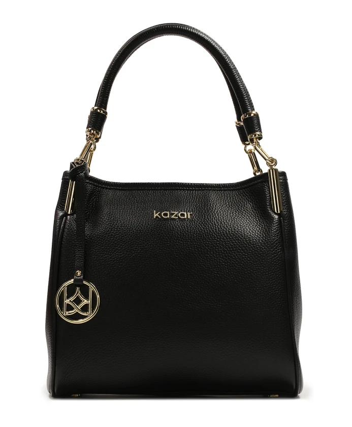 Универсальная сумочка с ручками. Kazar, черный
Универсальная сумочка с ручками. Kazar, черный