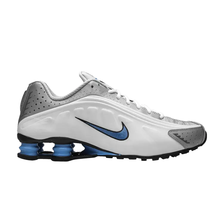 Кроссовки Nike Shox R4 'University Blue', белый
Кроссовки Nike Shox R4 'University Blue', белый