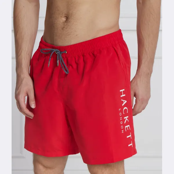 Купальные шорты стандартного кроя Hackett London, красный 
Купальные шорты стандартного кроя Hackett London, красный