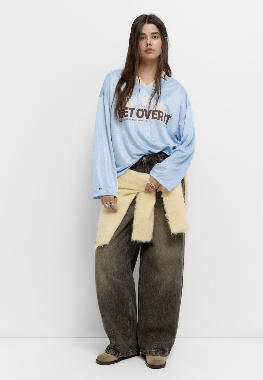 Поло PULL&BEAR Polo shirt, Light Blue
Поло PULL&BEAR Polo shirt, Light Blue