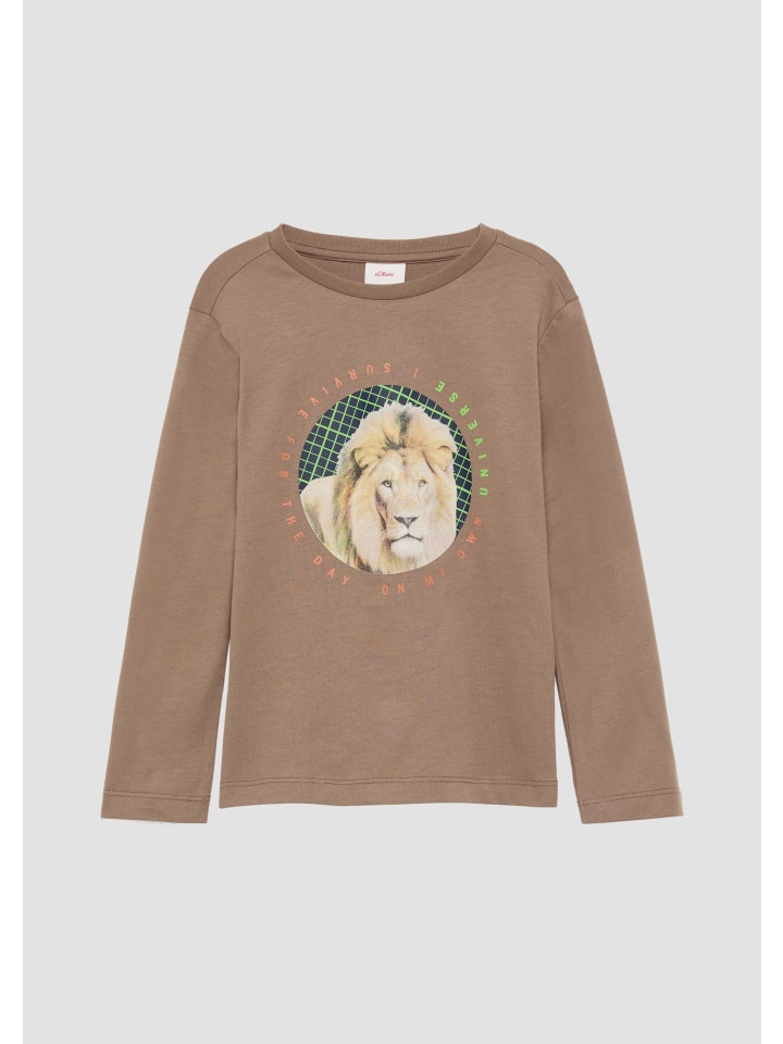 Футболка s.Oliver, коричневый
Футболка s.Oliver, коричневый