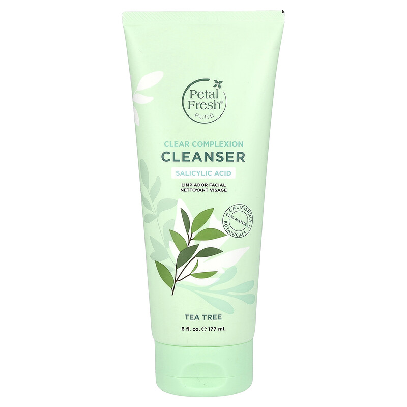 Petal Fresh, Pure, очищающее средство для лица, чайное дерево, 177 мл (6 жидк. унций)
Petal Fresh, Pure, очищающее средство для лица, чайное дерево, 177 мл (6 жидк. унций)
