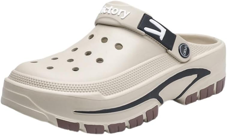 Мужские сабо сандалии EVA - дышащие для дома и улицы с противоскользящей подошвой Fusecottc, хаки
Мужские сабо сандалии EVA - дышащие для дома и улицы с противоскользящей подошвой Fusecottc, хаки