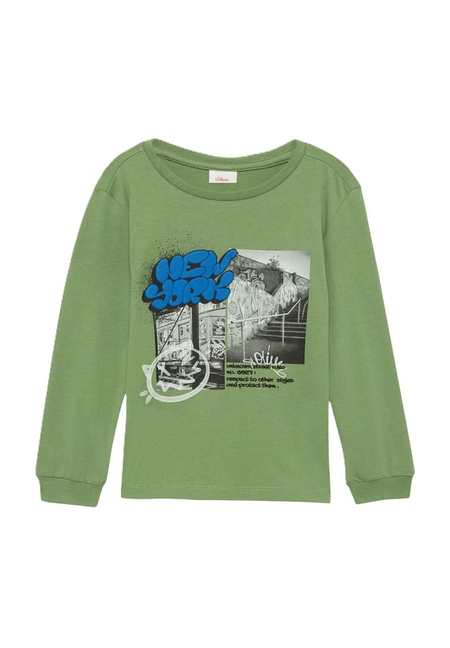 Детская хлопковая рубашка с длинными рукавами S.Oliver, зеленый
Детская хлопковая рубашка с длинными рукавами S.Oliver, зеленый