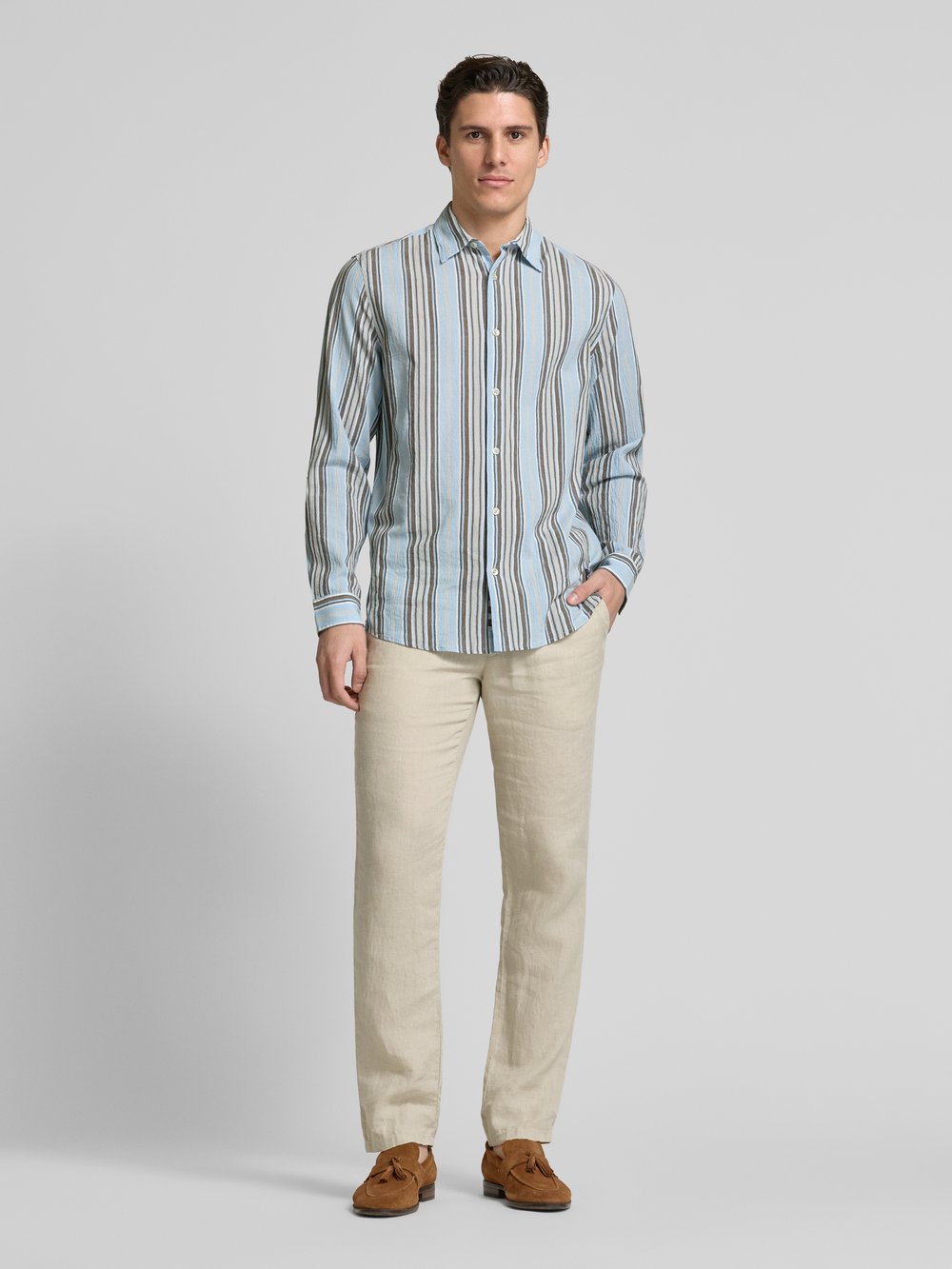 Повседневная рубашка классического кроя с эффектом жатости Scotch & Soda, светло-голубой
Повседневная рубашка классического кроя с эффектом жатости Scotch & Soda, светло-голубой