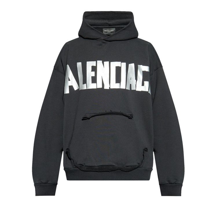 Худи Balenciaga Ripped Pocket Hoodie, Faded Black/Silver
Худи Balenciaga Ripped Pocket Hoodie, Faded Black/Silver