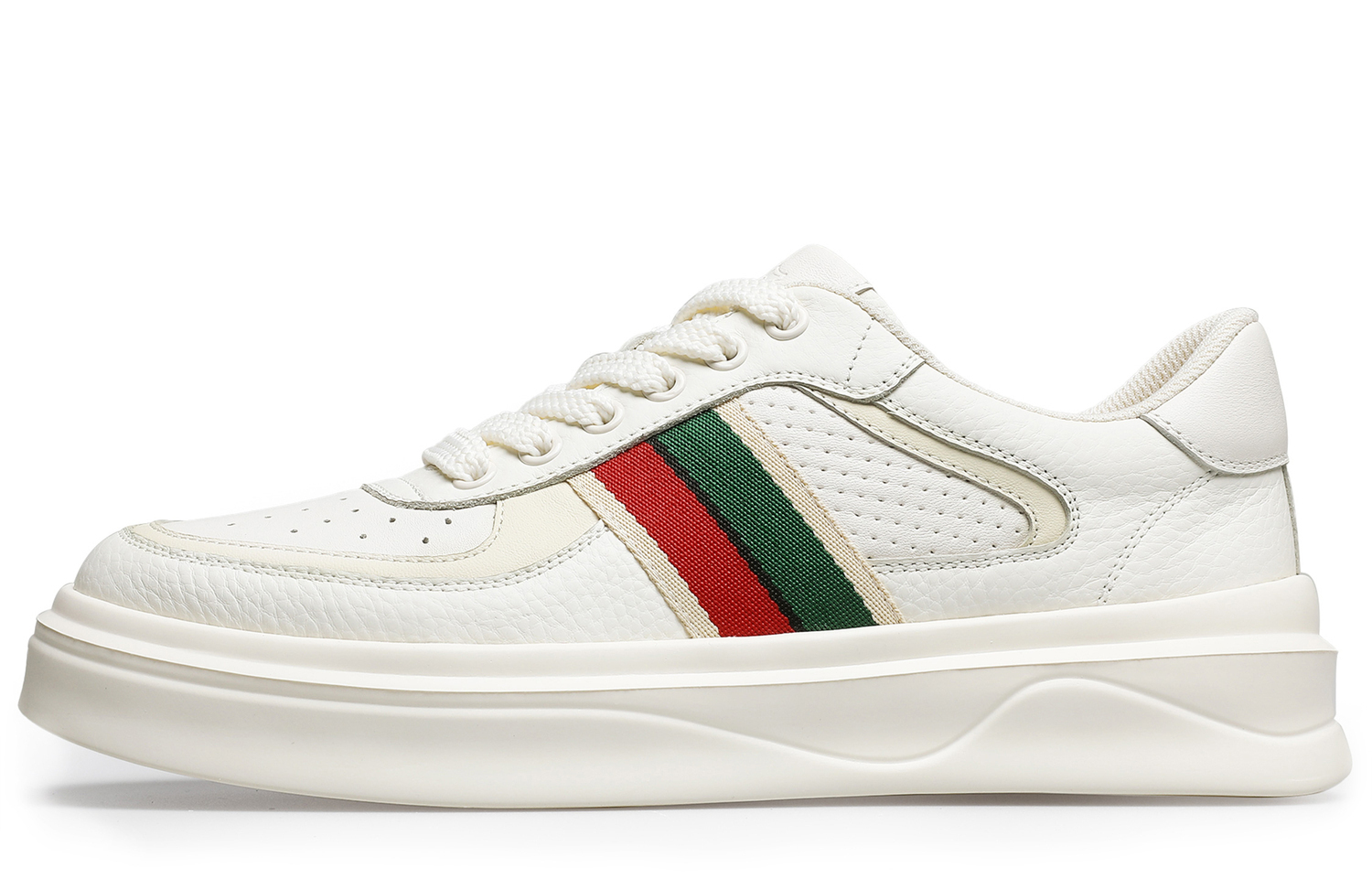 Низкие скейтерские кроссовки Desai мужские, белые-01
Низкие скейтерские кроссовки Desai мужские, белые-01