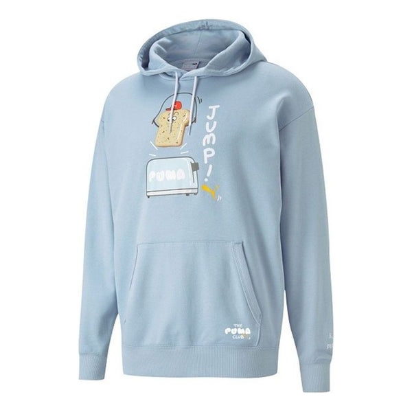 Толстовка club graphic funny printing knit sports light blue Puma, голубой
Толстовка club graphic funny printing knit sports light blue Puma, голубой