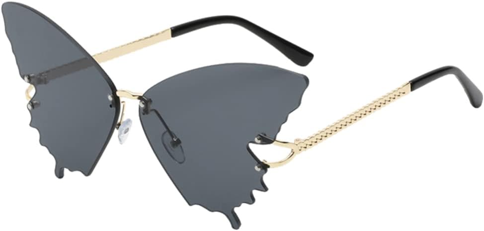 1 пара винтажных солнцезащитных очков в форме бабочек для женщин. Уникальные декоративные очки для вечеринок и фестивалей. Стильный дизайн без оправы для Рождества, карнавала и развлекательных мероприятий Beavorty, Black
1 пара винтажных солнцезащитных очков в форме бабочек для женщин. Уникальные декоративные очки для вечеринок и фестивалей. Стильный дизайн без оправы для Рождества, карнавала и развлекательных мероприятий Beavorty, Black